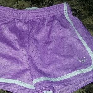 Justice size 8 girls shorts. Gym ..Cheer..etc.